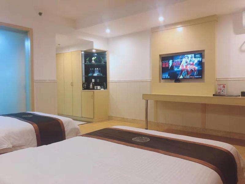 Greentree Inn Anhui Huangshan She County Huizhou Ancient City Middle Huangshan Road Business Hotel Bagian luar foto